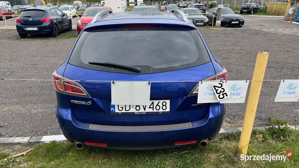 Syndyk sprzeda samochód osobowy Mazda 6 2009 1999cm3 Gdańsk