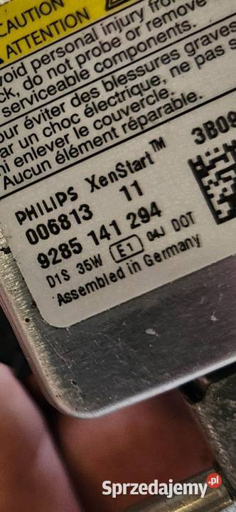 PHILIPS PRZETWONICA ŻARNIK ŻAROWKA XENON Międzychód