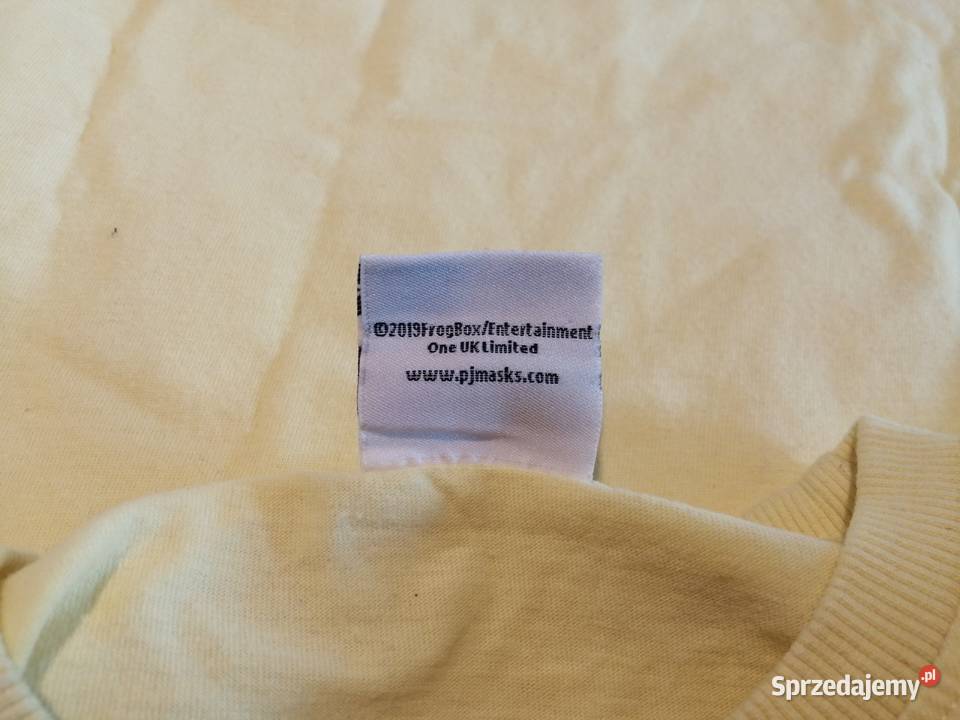 Koszulka żółta Tshirt Pidżamersi 128 E Plus M Czeladź sprzedam