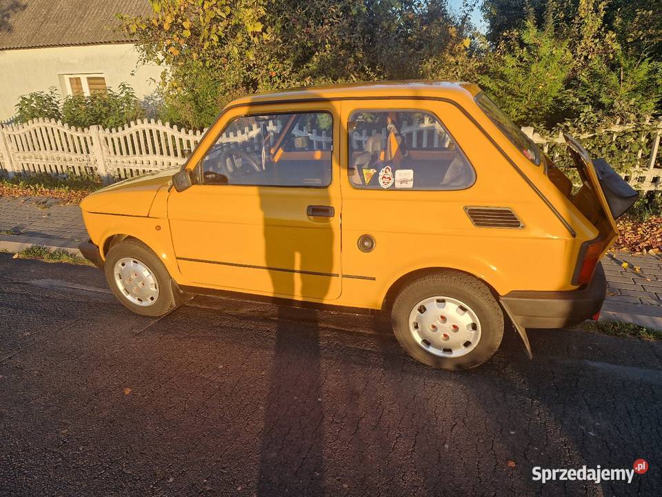 Fiat 126p bez korozji żółty Kotlin