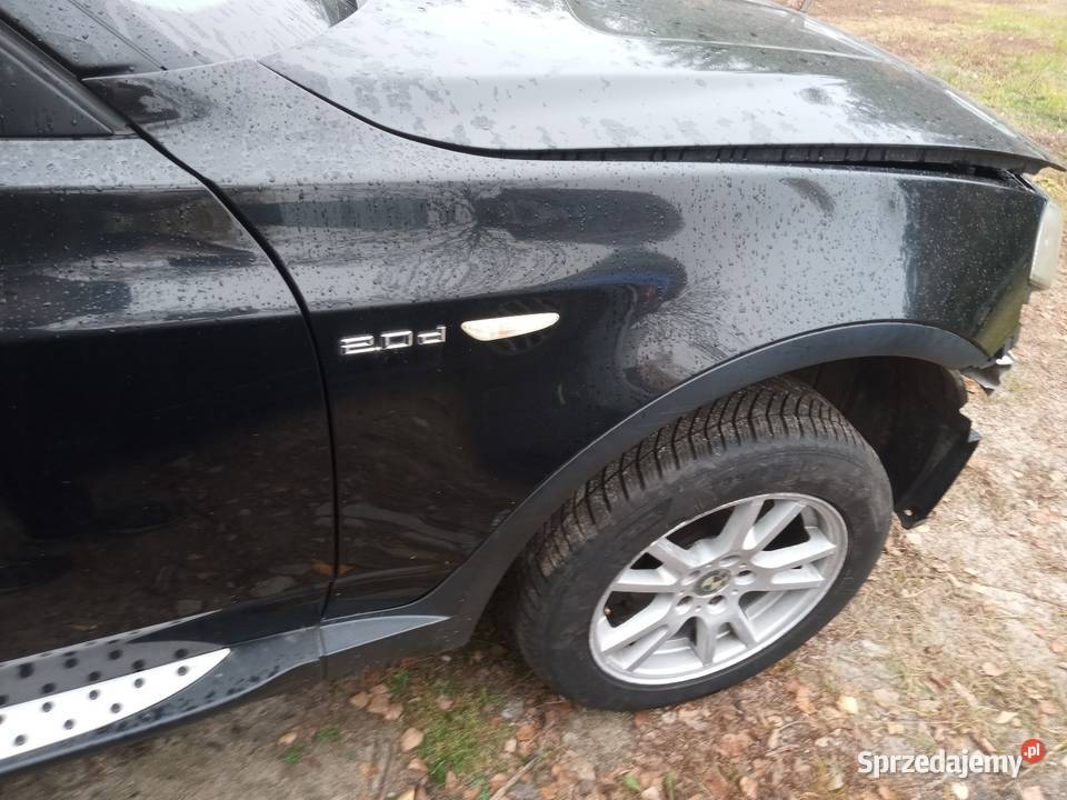 Części X3 20d manual 6b 6689 schwarz 2 Samochody na części Ostrołęka