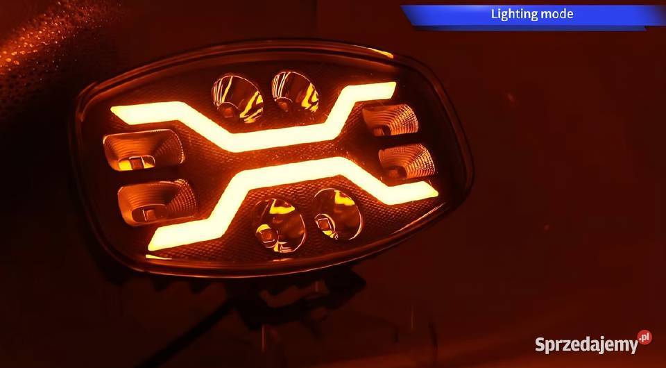 Halogen roboczy LED potężna lampa tir szperacz z Zambrów sprzedam