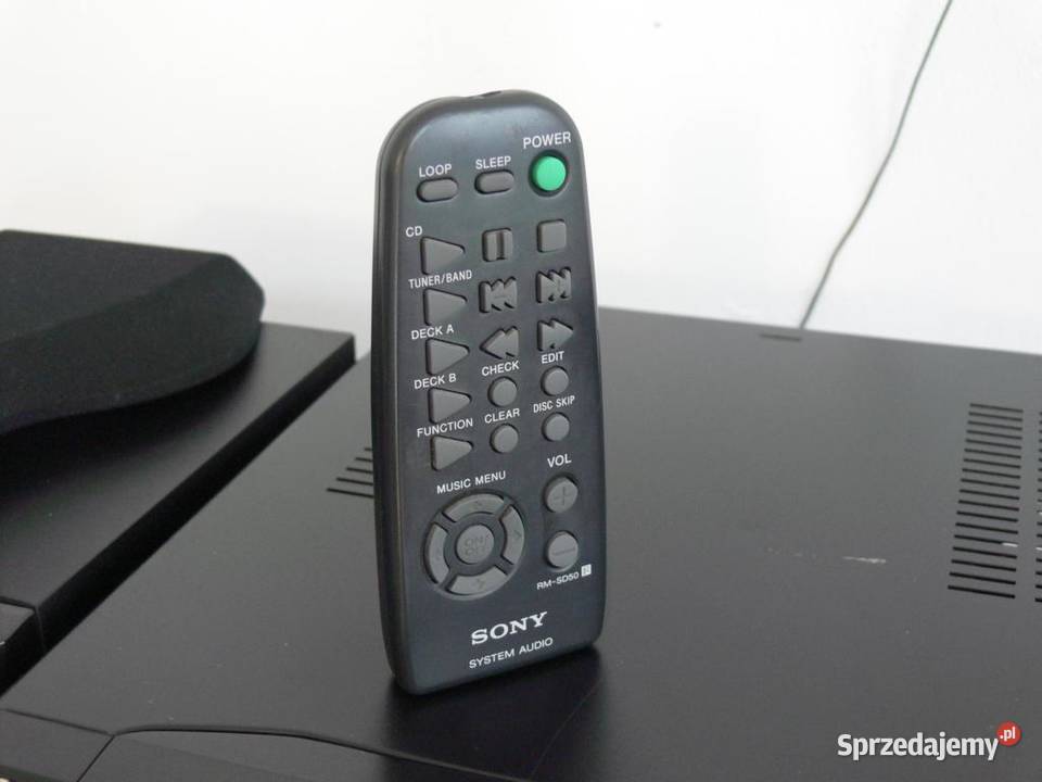 Mocna wieża Sony RX50 pilot kolumny WYSYŁKA Katowice sprzedam