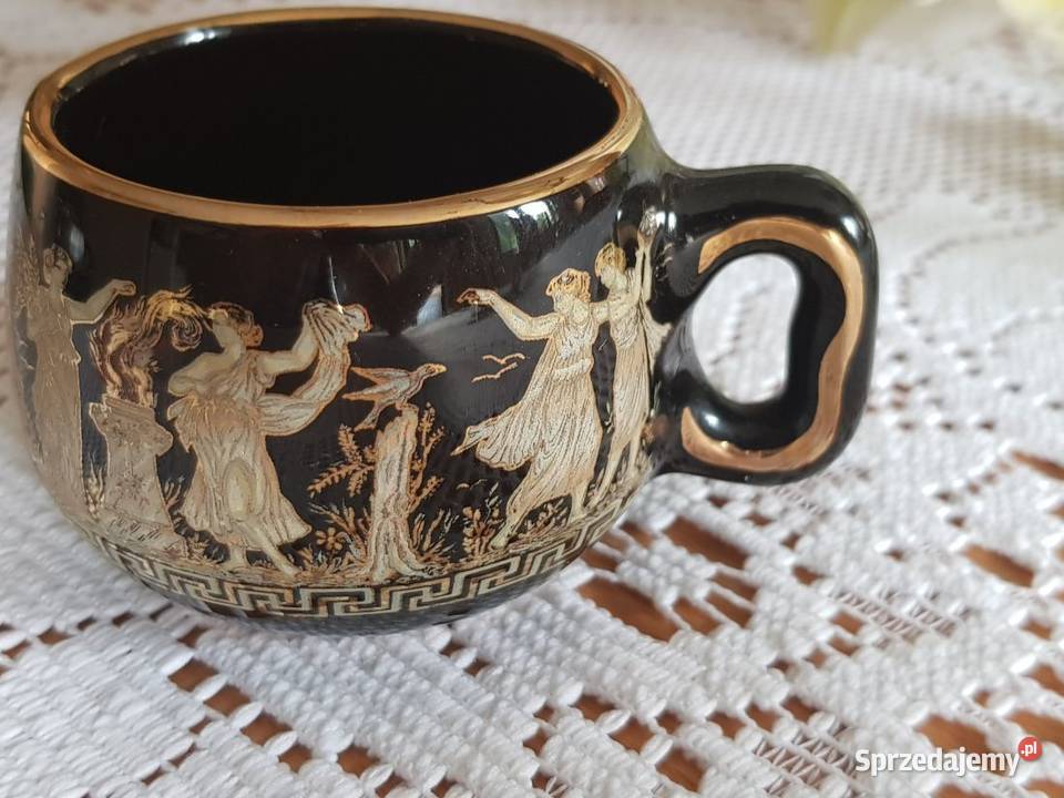 mlecznik kubeczek filiżanka kratimenos porcelana Kielce