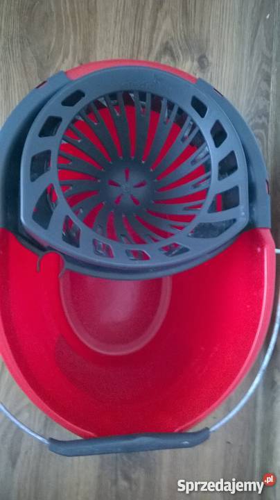 Sprzedam wiadro z wyciskarką i mopa Vileda Ręczne wielkopolskie Poznań