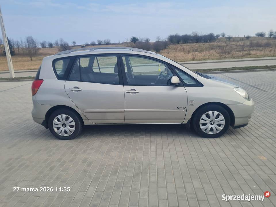 COROLLA VERSO ładna długie opłaty Grajewo