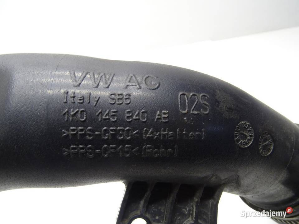 RURA PRZEWÓD INTERCOOLERA 1K0145840AB TIGUAN 5N Węże chłodnicy