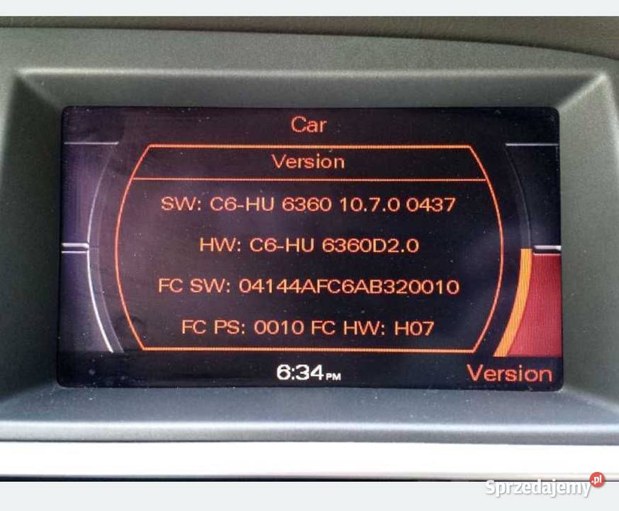 Polskie menu do Audi A4 A5 A6 A8 Q3 Q5 z GPS i akcesoria Aleksandrów Łódzki