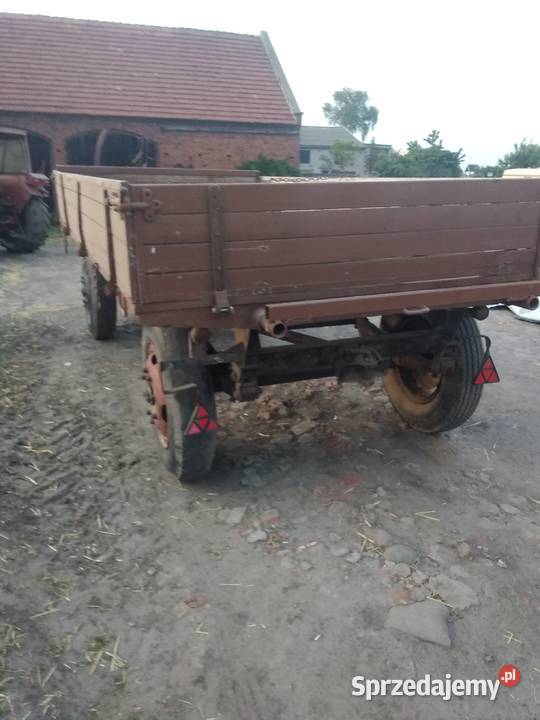 Przyczepa rolnicza niemiecka nieuszkodzony