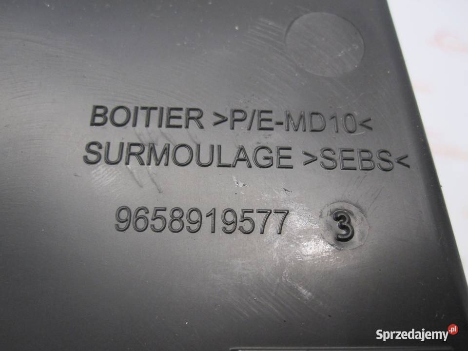 PEUGEOT 3008 I 12r schowek 9658919577 Kielce sprzedam