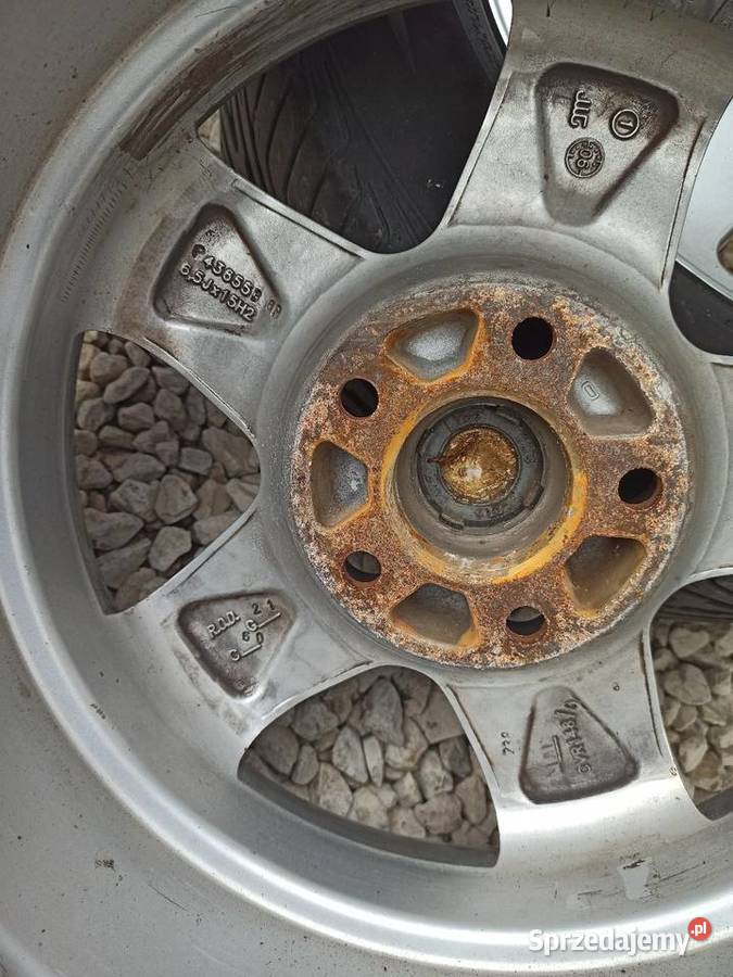 Komplet 4 alufelg Aluett 15 5x110 Średnica 15" sprzedam