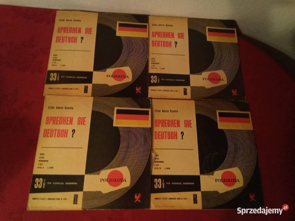 Sprechen sie Deutsch 4 płyty winylowe Muzyka mazowieckie Warszawa sprzedam