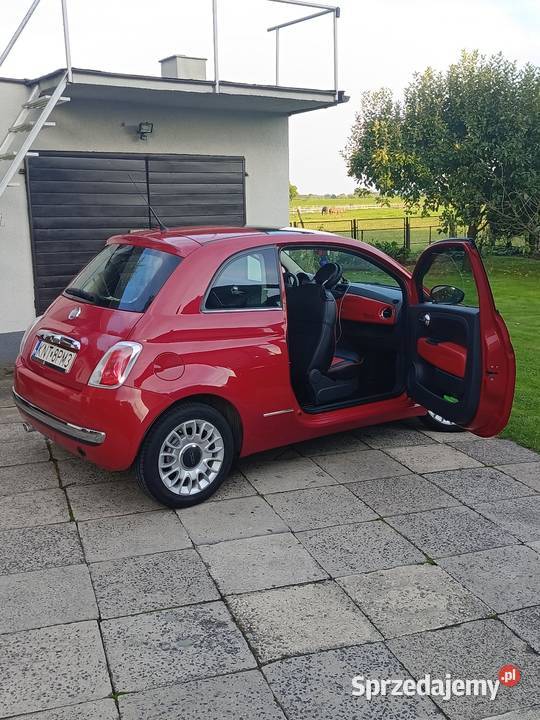 Samochód osobowy Fiat 500 Lift Rok produkcji 2010 Czernichów