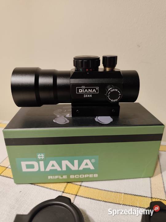 Kolimator DIANA 3X44 czerwona zielona kropką Sport i Wypoczynek Nowiny