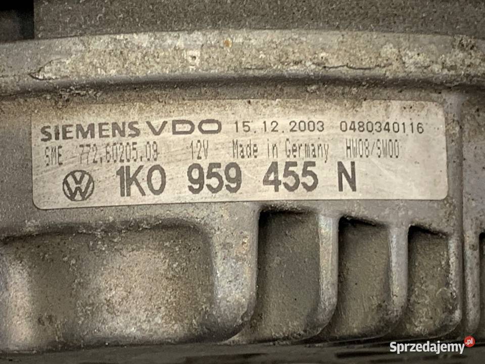 WENTYLATOR CHŁODNICY VW GOLF V 20 140 1K0959455N osobowe podkarpackie