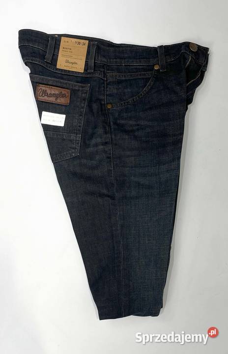 Spodnie męskie Wrangler Bostin Brown Jon W30 L34