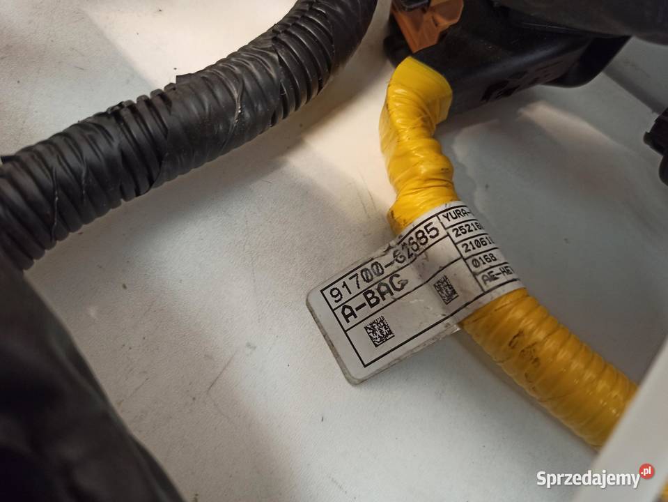 WIĄZKA INSTALACJA WNĘTRZA KABINY IONIQ osobowe Materiały instalacyjne