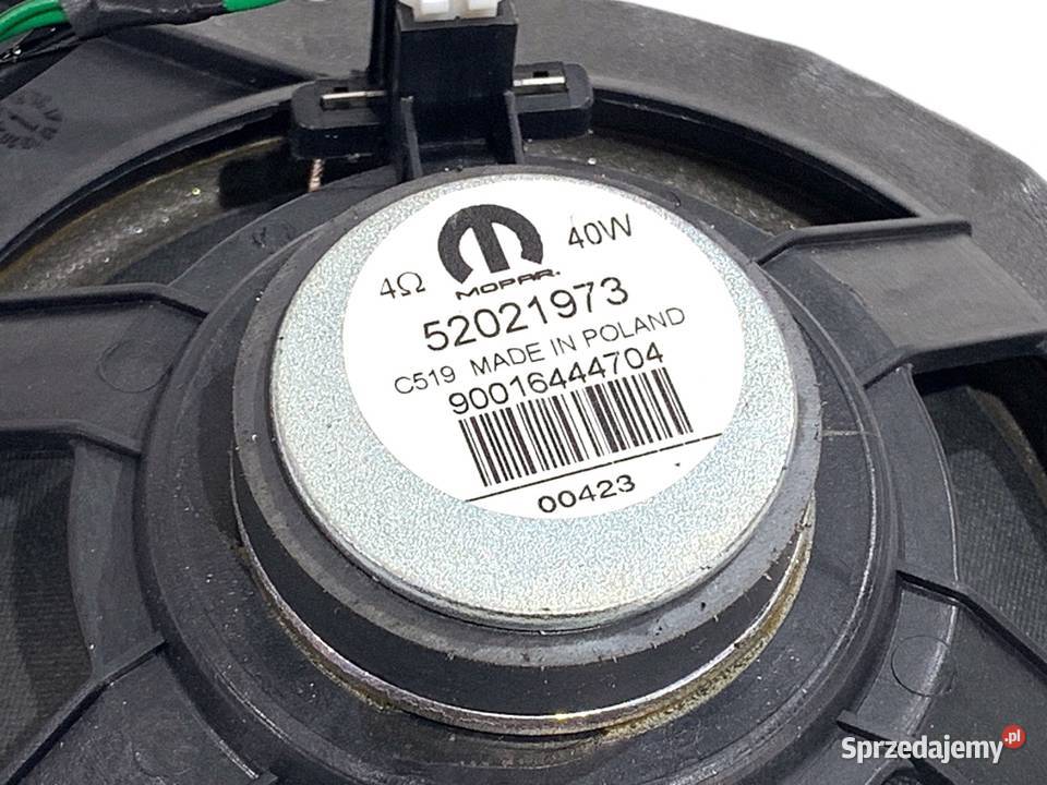 GŁOŚNIKI KOMPLET FIAT 500 52021973 Hatchback podkarpackie