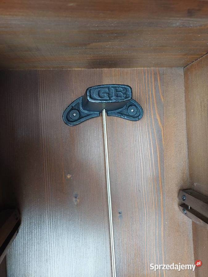 Stary zegar ścienny gabinetowy GB Gustav Becker Tczew