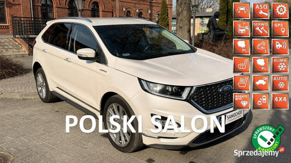 Ford EDGE Salon Polska 1 Właściciel Gwarancja klimatyzacja EDGE Sade Budy