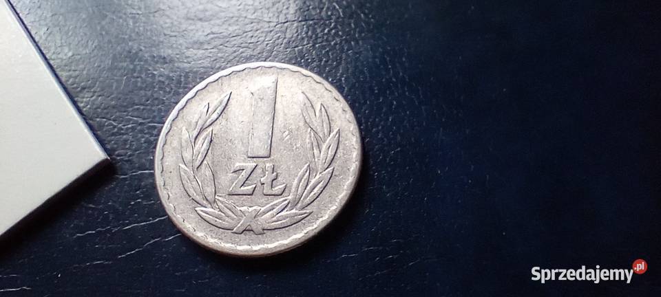 Stare monety 1 złoty 1966 Polska 2 Lesko