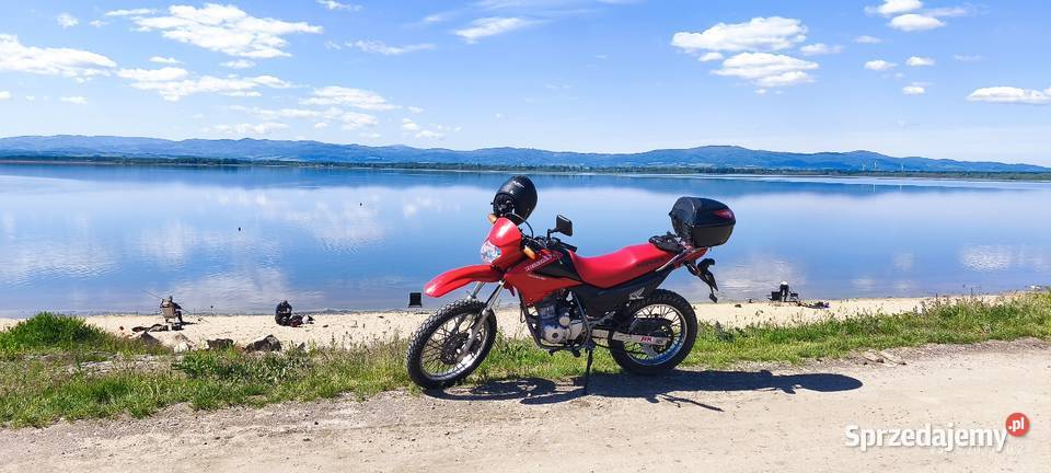 Motocykl motor Honda Enduro cross katB 125 3 sprowadzony Nysa