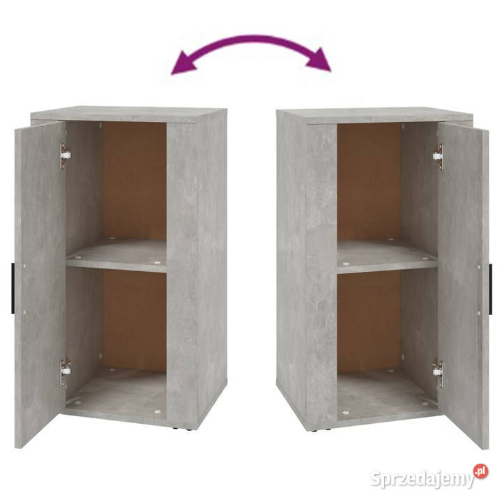 Szafka szarość betonu 40x33x70 materiał Warszawa sprzedam