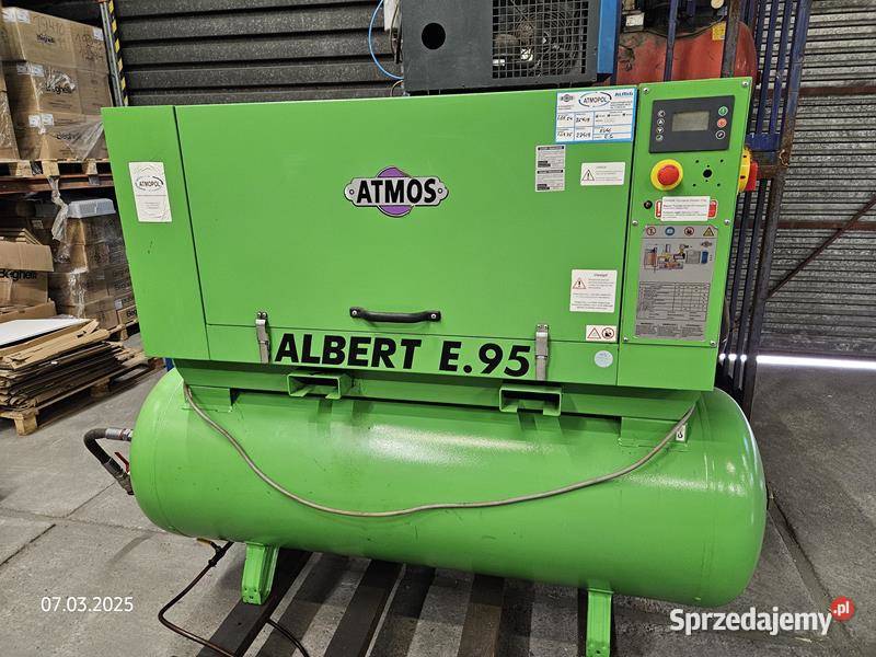 Kompresor sprężarka elektryczna śrubowa Atmos śląskie Racibórz