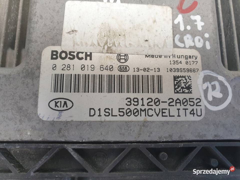 Kia Sportage III 17 CRDI STEROWNIK SILNIKA Rudka