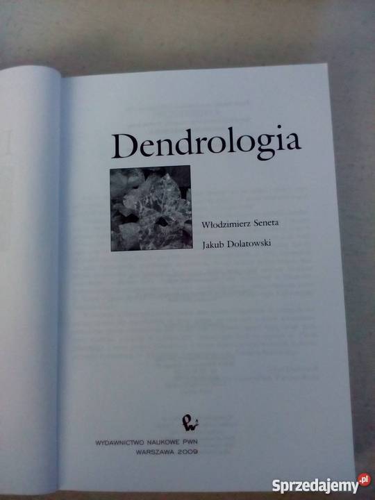Książka Dendrologia Seneta Dolatowski podlaskie Hajnówka