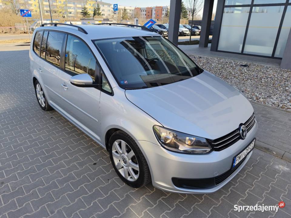 Volkswagen Touran 16 TDI 140 koni 2012 wersja 7 kujawsko-pomorskie Bydgoszcz