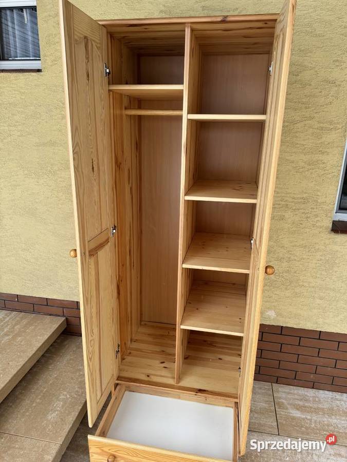 Szafa drewniana sosnowa 100 80 bieliźniarka Garwolin sprzedam