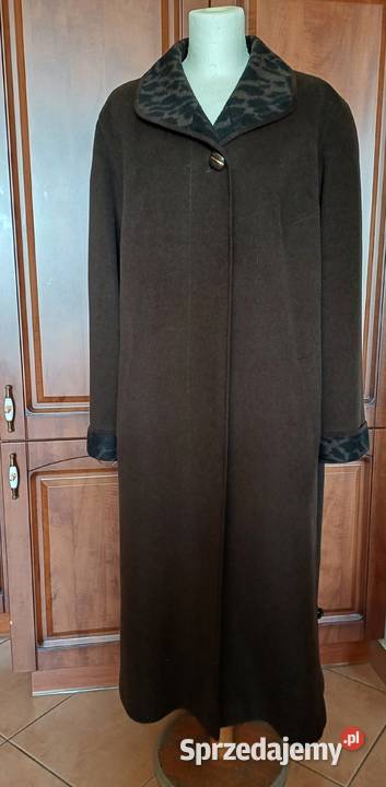 Płaszcz damski wełna Merino Warszawa