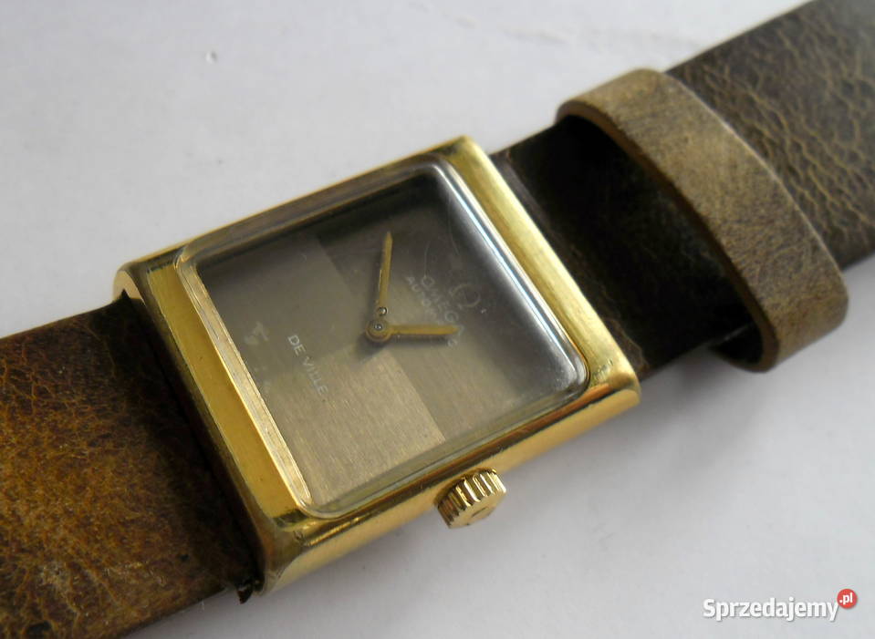 Omega Automatic DeVille pozłacany Osie