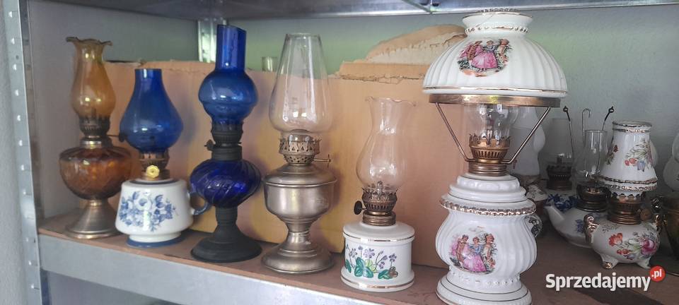 Lampy naftowe sprzedam
