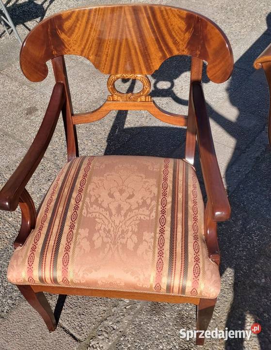 Zestaw do salonu Biedermeier wielkopolskie Ostrów Wielkopolski