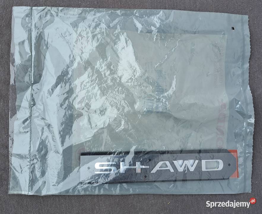 75719TZ5A01 emblemat napis SHAWD klapy bagażnika dolnośląskie Mielęcin