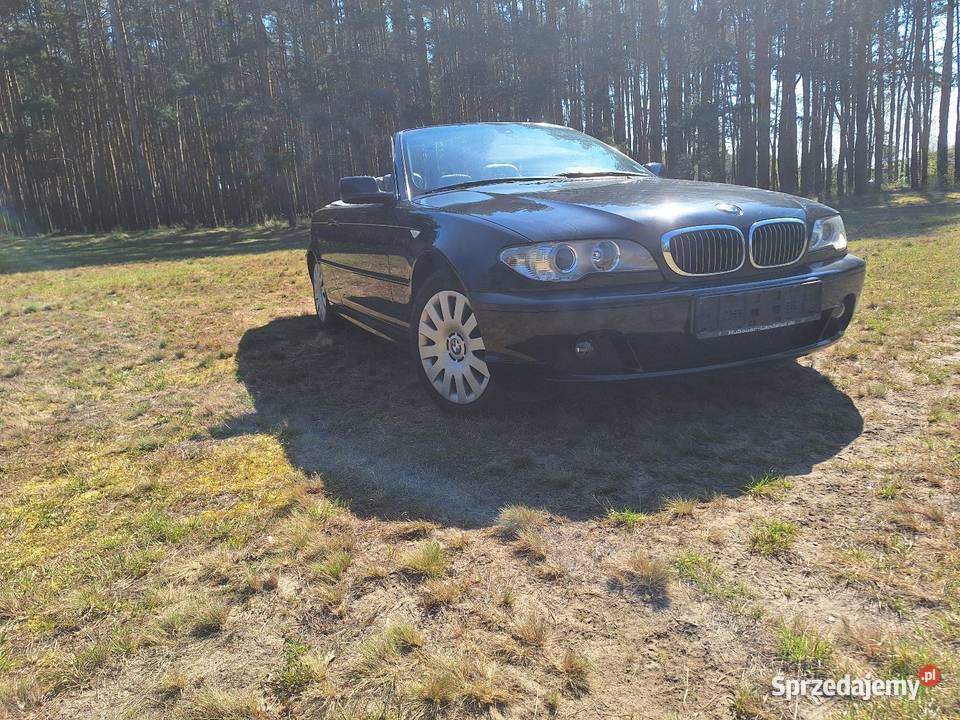 BMW E46 CABRIO 25 BENZYNA automat zamiana lubuskie Otyń