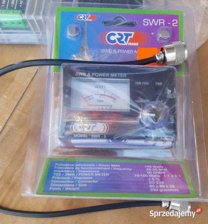 CRT SWR2 Reflektometr Miernik CB 2630 MHz SWR Pozostałe Krasnystaw