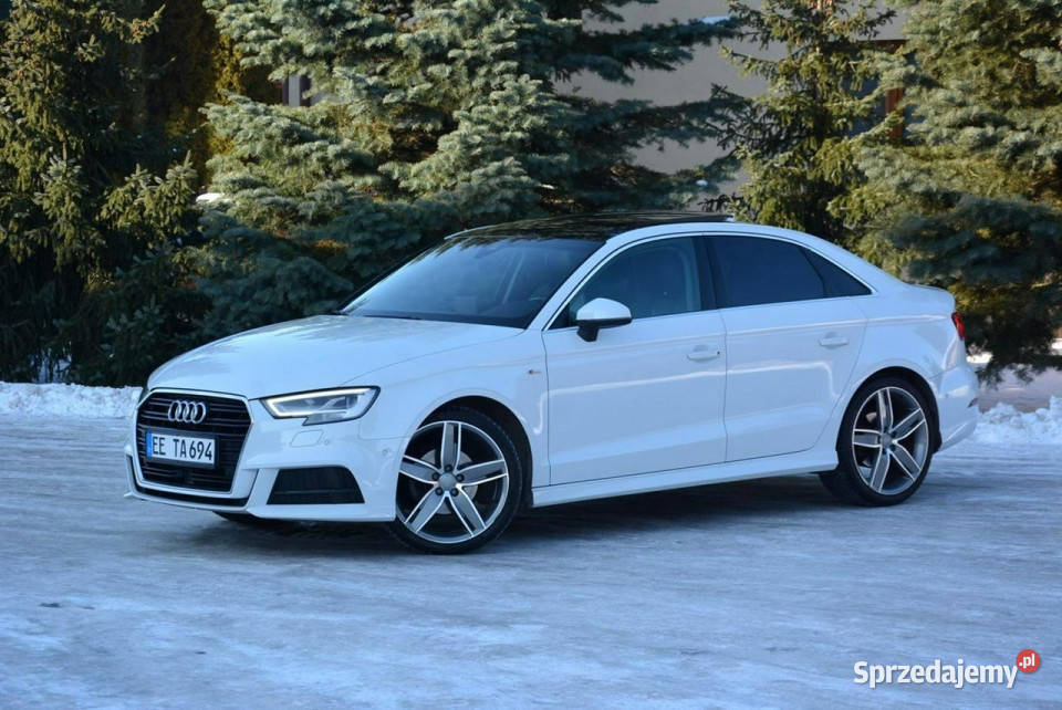 Audi A3 Limousine FullLed 2xSLine Virtual Radar ogranicznik prędkości Ostrów Mazowiecka