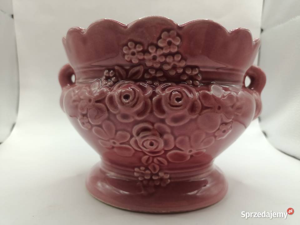 Doniczka osłonka różowa Szwecja Rosa Zamość sprzedam