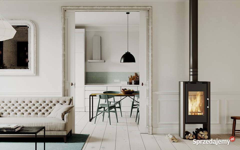 DEFRO HOME SOLUM LOG piecyk wolno stojący EKO drewno sprzedam
