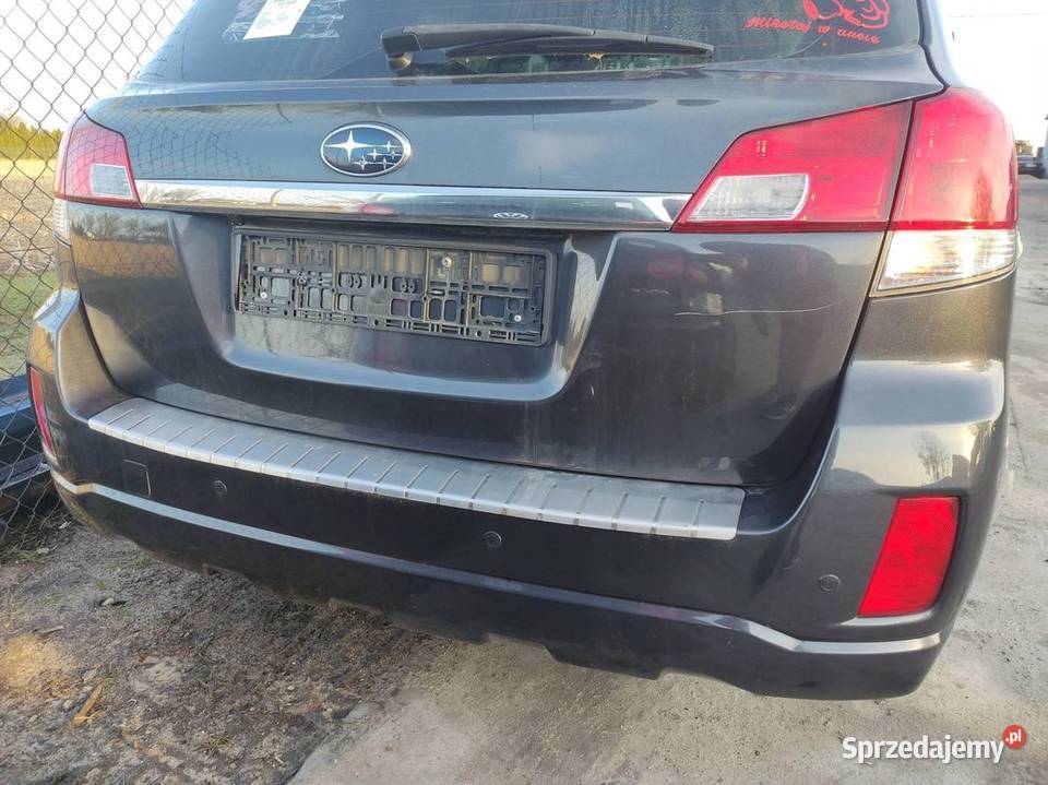 ZDERZAK TYŁ SUBARU OUTBACK F3T PDC osobowe kujawsko-pomorskie Lipno