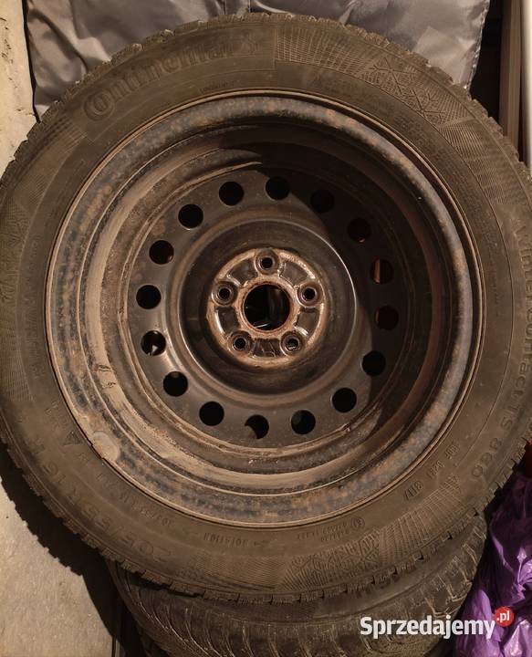 Koła stalowe z oponami zimowymi Toyota Corolla Warszawa sprzedam