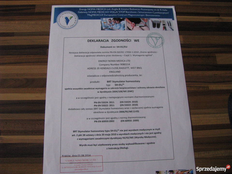 Stymulator BRT homeostazy Kraków