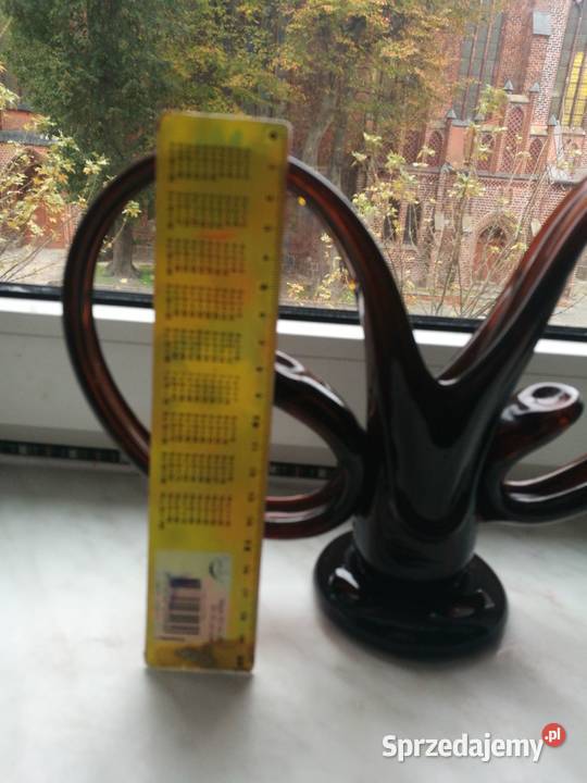 Świecznik rogi Huta Wołomin