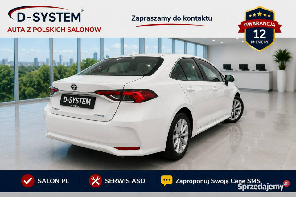 Toyota Corolla 22 Salon Polska 18 HYBRID 1wł z tempomat Corolla Białystok