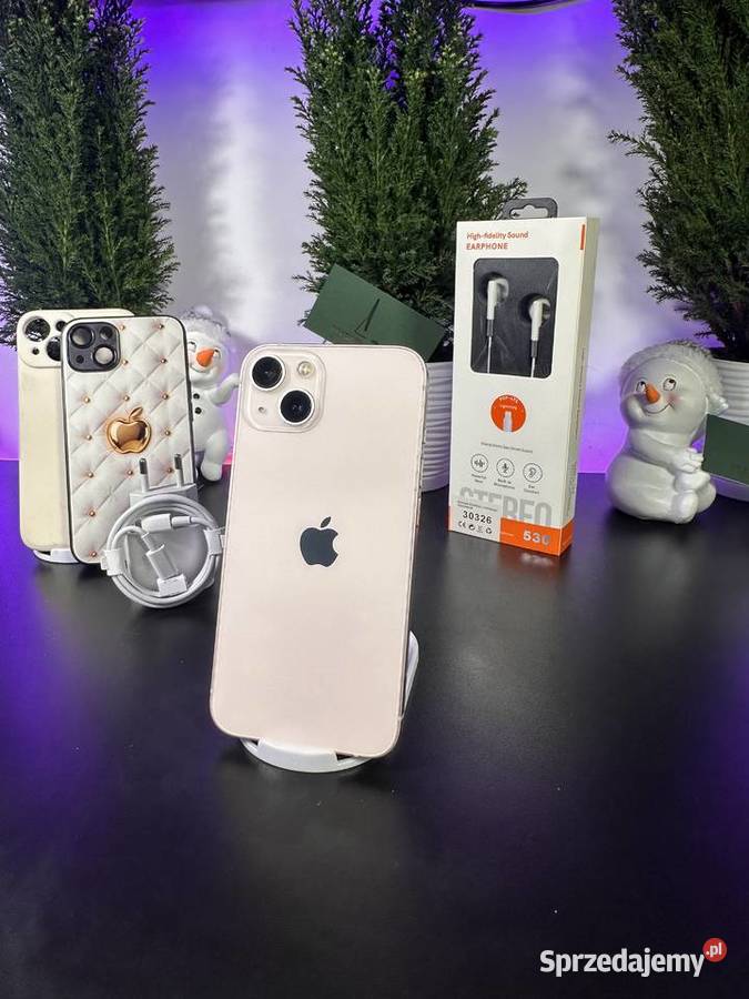 Apple iPhone 13 256GB Bateria 100 Stan Idealny mazowieckie Warszawa