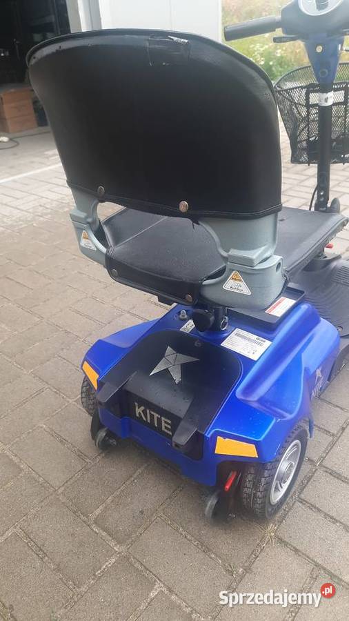 Skuter inwalidzki drobny wygodny w transporcie Syców