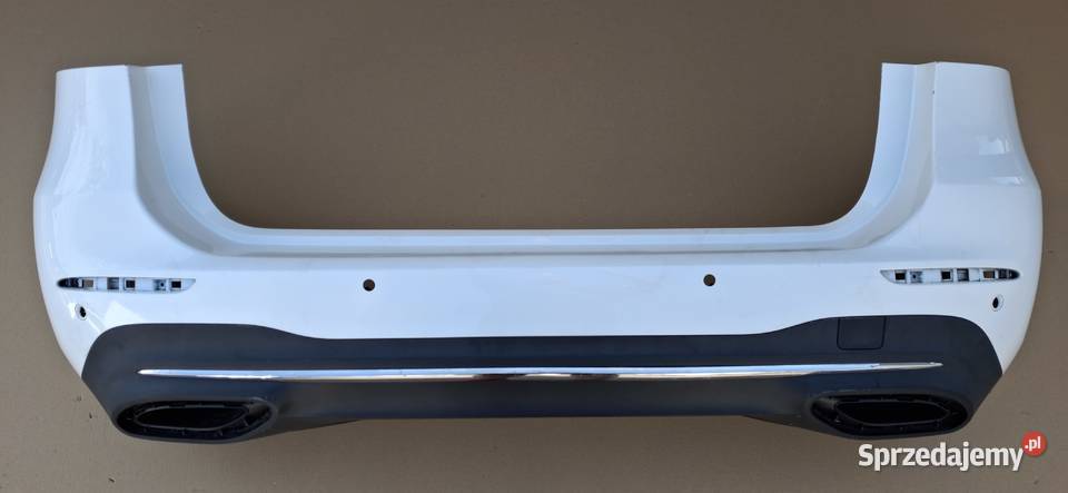 MERCEDES BKLASA W247 ZDERZAK TYŁ TYLNY PDC Bieleń